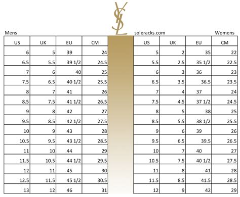 ysl mens size guide|YSL customer service number.